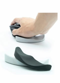 KASTWAVE 2 Pieces Ergonomic Gliding Palm Rest, Smooth Glide, Soft Cooling Material, Sliding Wrist Pad That Moves with Your Mouse  - Image 1