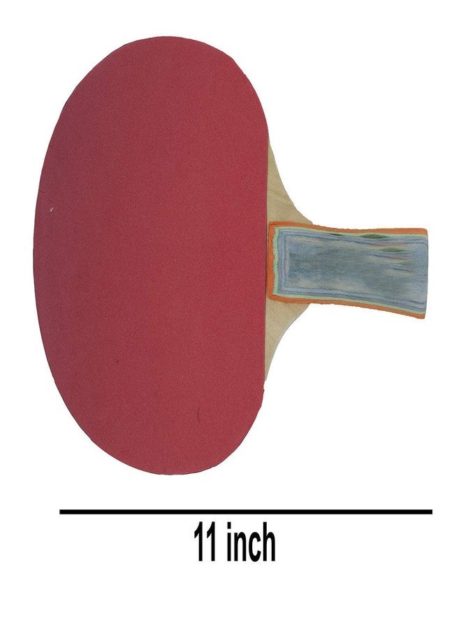 Ekan Lightweight Wooden Table Tennis Rackets with 3 Ping Pong Balls for Kids and Adults - Image 2