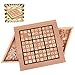 GOTHINK Wooden Sudoku Puzzle Set Challenge Your Mind with 116 Inch Sudoku Board Game Includes 90 Large Number Thinking Tiles 2 Drawers for Storage for All Ages - Image 2