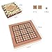 GOTHINK Wooden Sudoku Puzzle Set Challenge Your Mind with 116 Inch Sudoku Board Game Includes 90 Large Number Thinking Tiles 2 Drawers for Storage for All Ages - Image 4