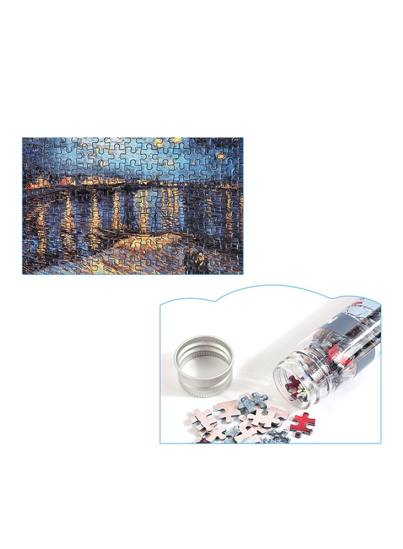 Mini Puzzle with 150 Tiny Pieces – San Francisco City Theme – Compact 10x15cm Puzzle for Adults and Kids – Portable Travel-Friendly Brain Game - Image 4