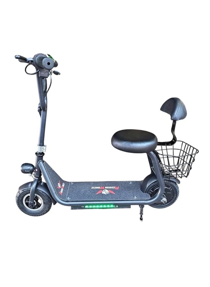 ROHAN WINGS Kids Mini Harley - 250 Watt Motor | Easy, Safe, and Comfortable Riding | Free Basket Backside | Black Color | Perfect for Kids’ Fun & Outdoor Adventures - Image 2