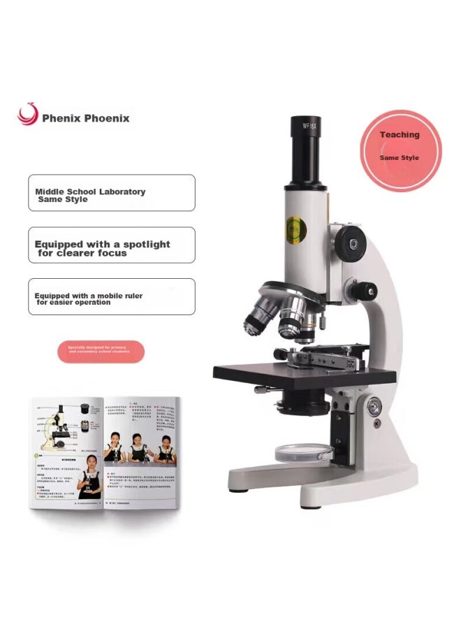 Phenix Xsp-06 Practical Version High-definition High-magnification Microscope For Students, Professionals, Livestock, Mites And Insects Detection - Image 5