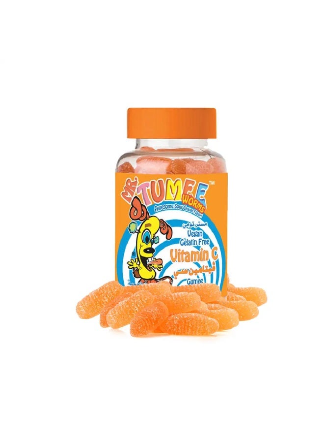 MR.TUMEE Mr. Tumee Vitamin C – Immune Support for Kids (60 Gummies - 1 Month Supply)