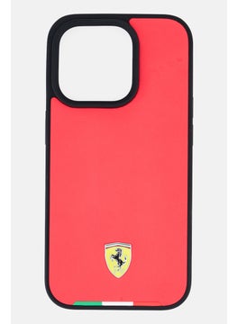 Scuderia Ferrari Iphone 15 Pro Brand Logo Protective Case, Red  - Image 3