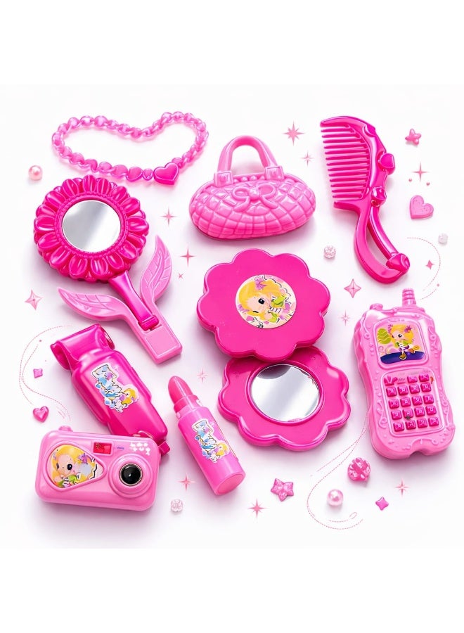 مجموعة ألعاب المكياج والجمال Dreamy Girl Glamour للأطفال للفتيات - Image 3
