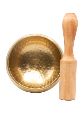 Authentic Himalayan Pure Golden Shinning Singing Bowl Single Set Handcrafted in Nepal Small (255 grams) Includes Traditional Wooden Striker - pzsku/Z5675F9E55766048E9E32Z/45/_/1717890905/db28d601-b029-47ff-8528-547aa582c12a