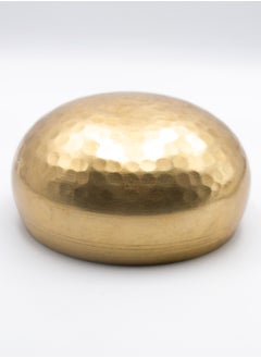 Alpine Crystals UAE Authentic Himalayan Pure Golden Shinning Singing Bowl Single Set Handcrafted in Nepal Small (255 grams) Includes Traditional Wooden Striker  - Image 4
