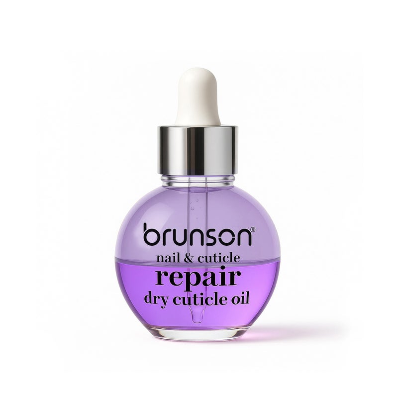 Brunson Lavender Double Layer Cuticle Oil 30ml Nail and Cuticle Repair Oil for Hydration and Strength BDCLV - Image 1