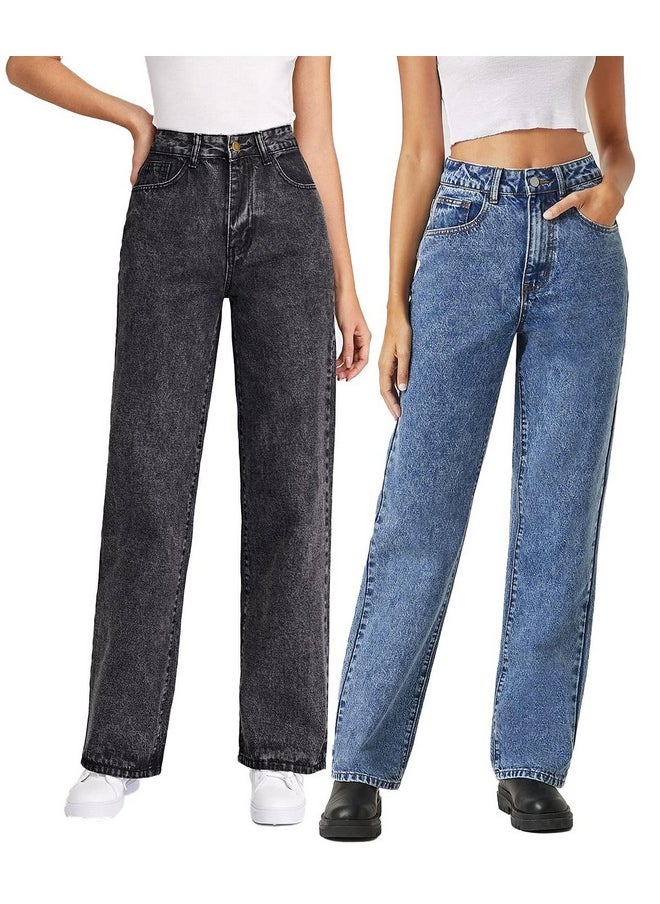 Kotty KOTTY Women Regular High Rise Multicolor Jeans (Pack of 2)  - Image 1