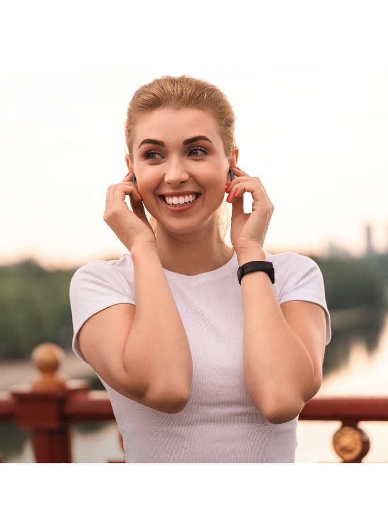 GREEN LION Earbuds Pro 2 True Wireless / Up to 4 Hours Working Time / Comfortable to Wear / Touch Control / Bluetooth 5.3V - Dark Green - Image 2