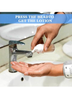 Moza 2 Pack Foam Pump Bottle Travel Small Size Mousse Foam Soap Dispenser Mini Empty Clear Plastic Foaming Soap Dispenser Refillable Pump Containers for Face Wash Lash Shampoo Skin Care 50 ml/1.7 oz  - Image 2