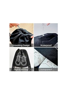 Generic Travel Shoe Bags,  Window Bags With Rope  (Navy Blue)  - Image 4