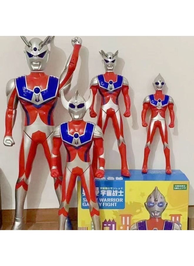 Generic - Oversized Light Charging Ultraman Toy Cello Degas Story Music Toy Boy Children's Gift Box-Color:110cm [sero] Rechargeable Version + Super Luxury Package + Gift Bag - Image 1