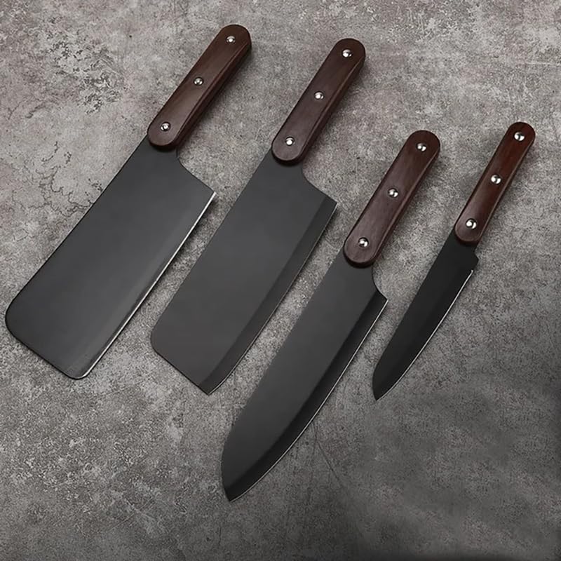 Machado Pakka Wood Rivet Handle High Carbon Stainless Steel Non Stick PeelingParing Knife Suitable for Cutting Vegetables Fruit for Home Kitchen Hotel Restaurants - Image 3
