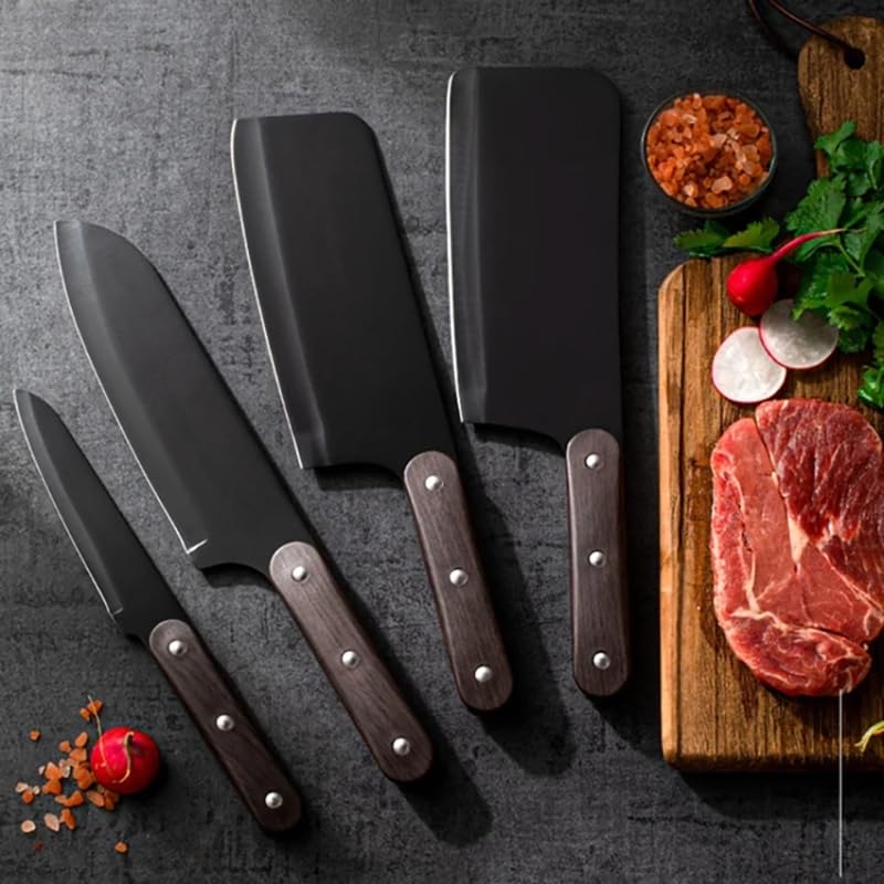 Machado Pakka Wood Rivet Handle High Carbon Stainless Steel Non Stick PeelingParing Knife Suitable for Cutting Vegetables Fruit for Home Kitchen Hotel Restaurants - Image 2