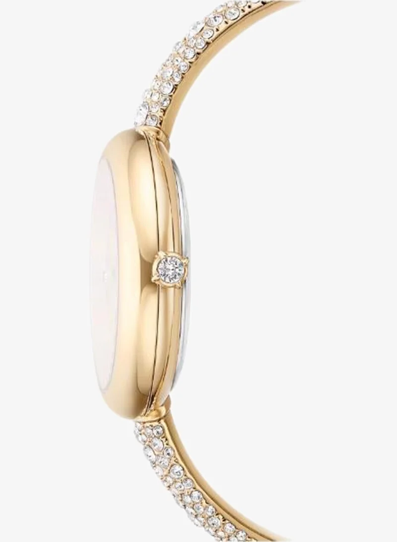 Swarovski  Sublima PCG Plated Stainless Steel White Dial Analog Watch for Women | Best Price UAE