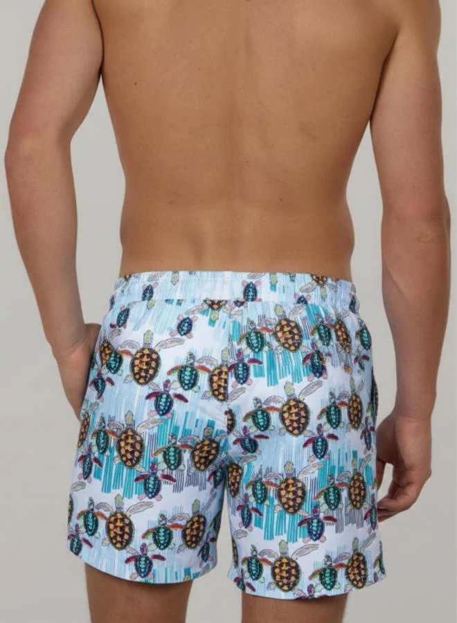 Just Nature Turtle Move Swim Shorts Turtle Move for Men | Best Price UAE