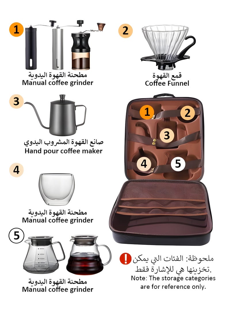 Generic V60 Bag Coffee Set, A Empty Travel bag, Coffee Tool (Only Bag)  - Image 5