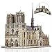 CubicFun 3D Puzzle for Adults Moveable Notre Dame de Paris Church Model Kits Large Challenge French Cathedral Brain Teaser Architecture Building 293 Pieces Christmas Decorations - Image 4