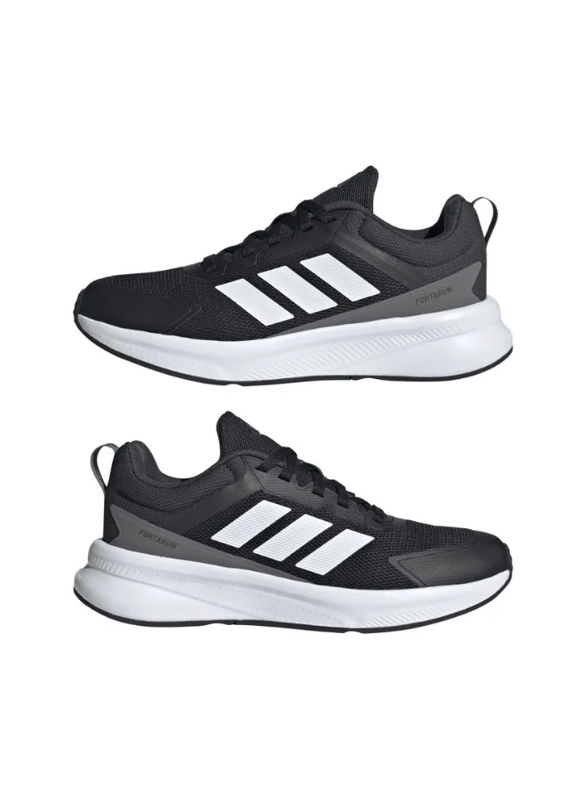 adidas Adidas Fortarun 4.0 J U Black Sportswear Shoes For Kids