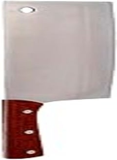 Stainless Steel Cleaver Wood Hand - Brown