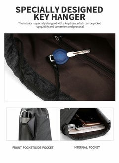 GROIC Waterproof Drawstring Gym Backpack Bag Sport Gym Sack Mini Travel Daypack Drawstring Backpack Outdoor Sports Bag  - Image 4