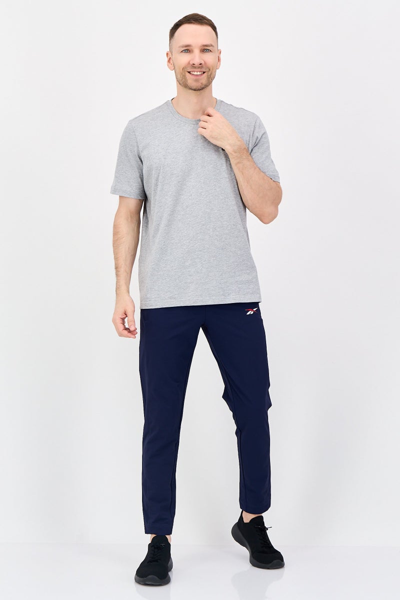 Reebok Men Sportswear Fit Training Track Pants, Navye - Image 4
