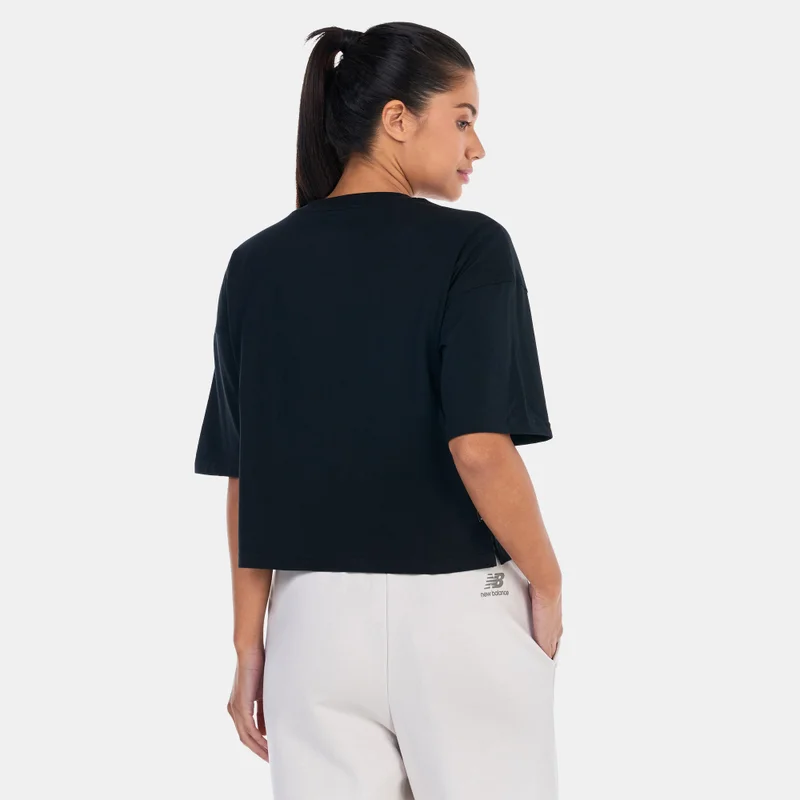 New Balance Women's NB Essentials Graphic Boxy T-Shirt