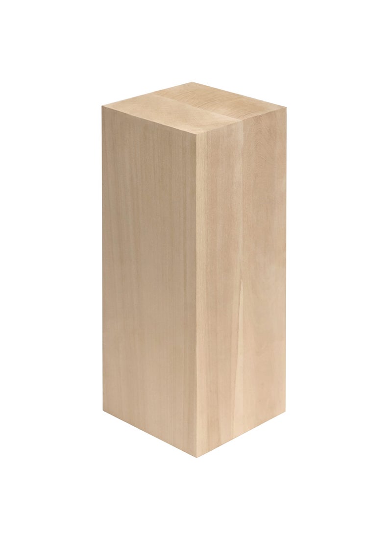BeaverCraft BeaverCraft Basswood Carving Blocks BW1 Large Wooden Block 10x4x4 Inches  Soft Whittling Wood  Basswood for Carving  Unfinished Wood for Crafts 