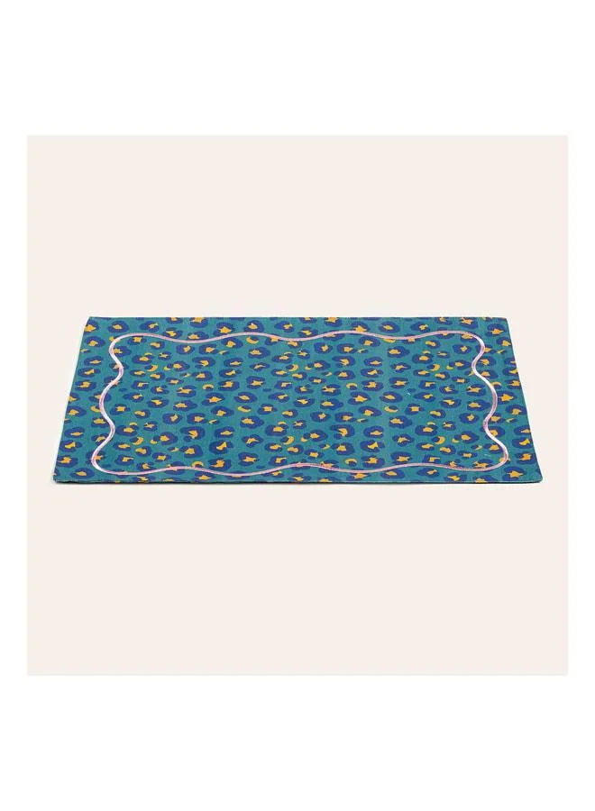 Zsa Zsa Zsu  Lotus Dark Green American Dinnerware 35x50 cm.  | Best Price UAE