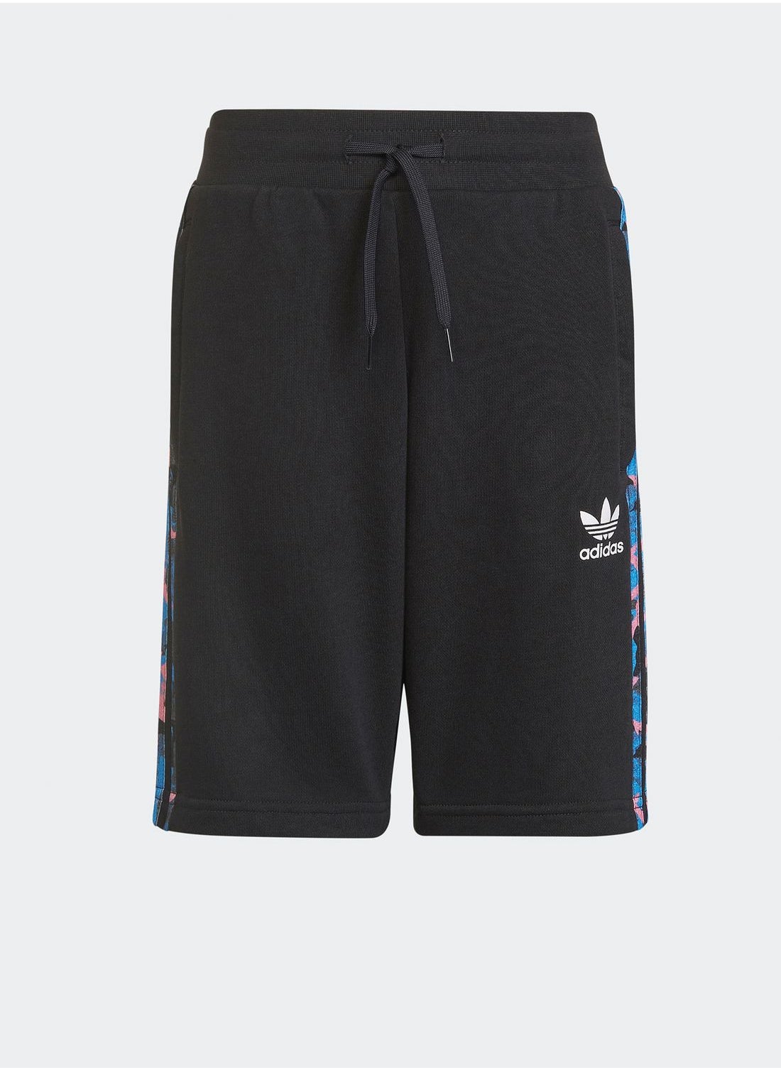 youth black adidas shorts