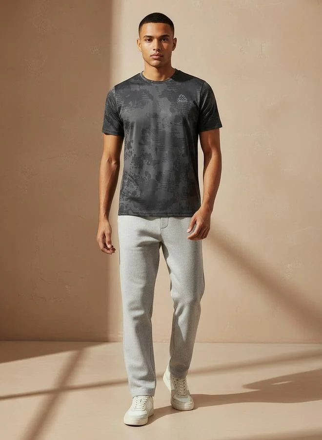 Kappa Kappa Men Printed Performance T-shirt