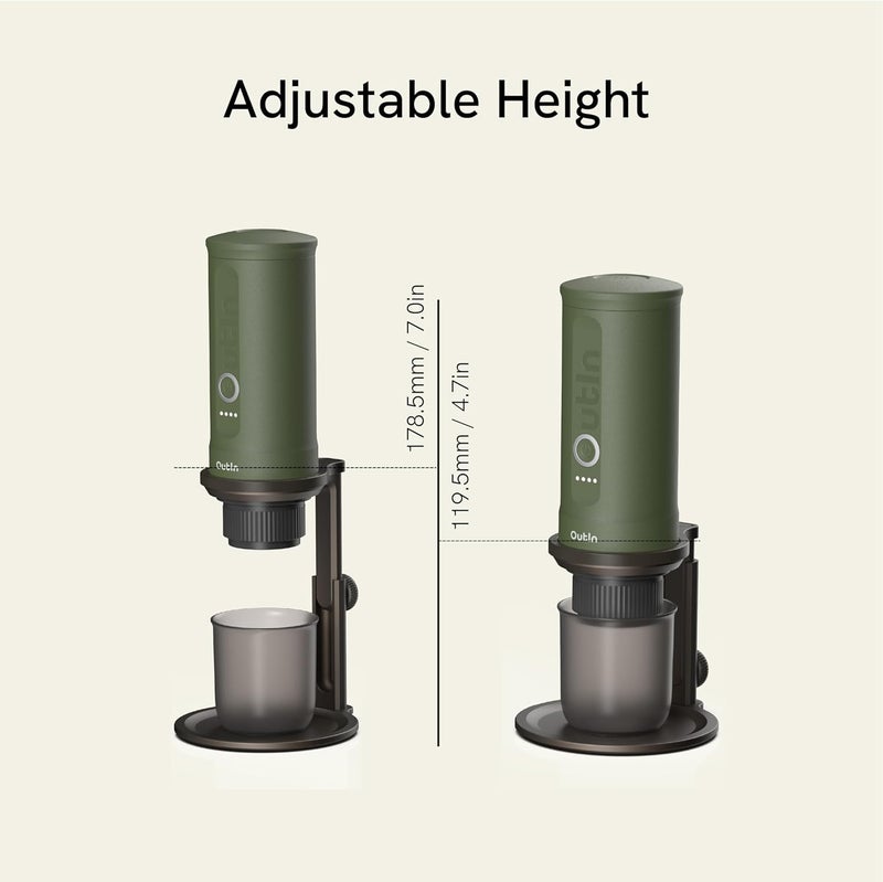 Outin Removable Universal Coffee Drip Stand, Portable Espresso Machine Stand, Pourable Coffee, Nano Accessories - Image 2