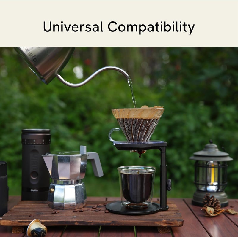 Outin Removable Universal Coffee Drip Stand, Portable Espresso Machine Stand, Pourable Coffee, Nano Accessories - Image 4