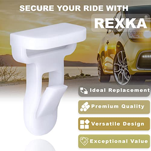 Rexka 25pcs Front & Rear Spoiler Moulding Clip Compatible with Toyota Lexus 75392-35220 4Runner, Camry, Corolla, FJ Cruiser, Highlander, Prius, Prius Prime, Prius V, RAV4 - Image 4