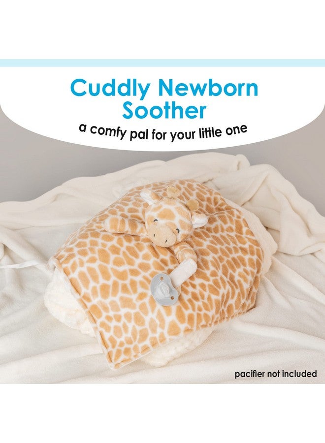 Kids Preferred KIDS PREFERRED Carter's Baby Blanket Unisex Loveys for Babies Essentials, Newborn Boys and Girls Security Blankets with Soft Minky Fabric, Snuggle Toy Plush Stuffed Animal - Giraffe  - Image 4