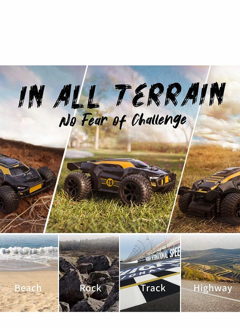 كابتن تيك Remote Control Car 2.4GHz Electric RC Racing Cars with 1 Rechargeable Power and Lights 1:22 Electric Toy Car Gift with 100mins Running for 3 4 5 6 7 8 Year Old Boys Girls Kids - Image 3