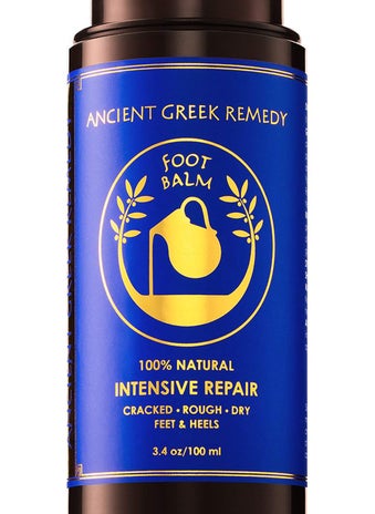 Ancient Greek Remedy Ancient Greek Remedy Organic Foot Balm for Dry Cracked Feet and Heels Made of Olive Almond Jojoba Lavender and Vitamin E Oil Natural Cream Moisturizer for Dry Skin Care for Women Men 