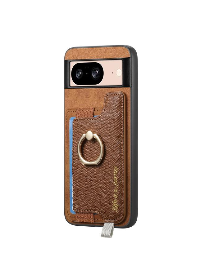 S-TOP Case For Google Pixel 9 / 9 Pro Retro Magsafe Magnetic PU Back Cover Phone Case - Image 2