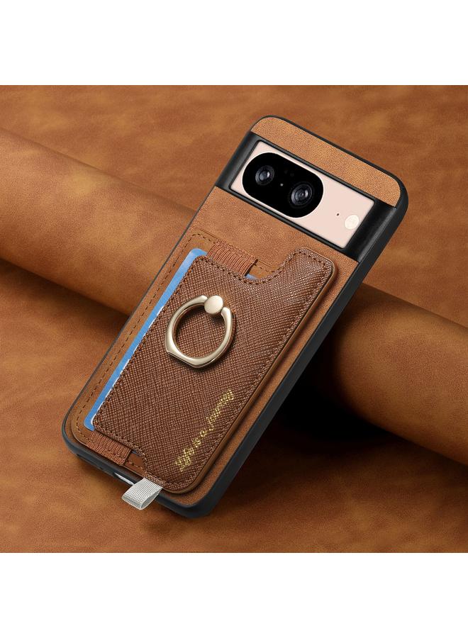 S-TOP Case For Google Pixel 9 / 9 Pro Retro Magsafe Magnetic PU Back Cover Phone Case - Image 5