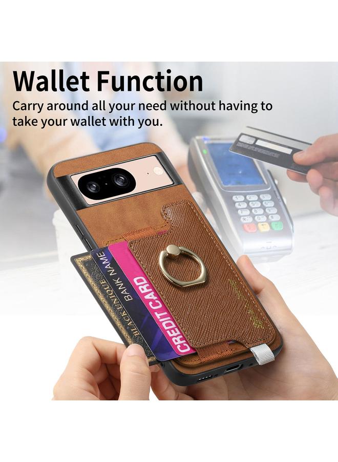 S-TOP Case For Google Pixel 9 / 9 Pro Retro Magsafe Magnetic PU Back Cover Phone Case - Image 4