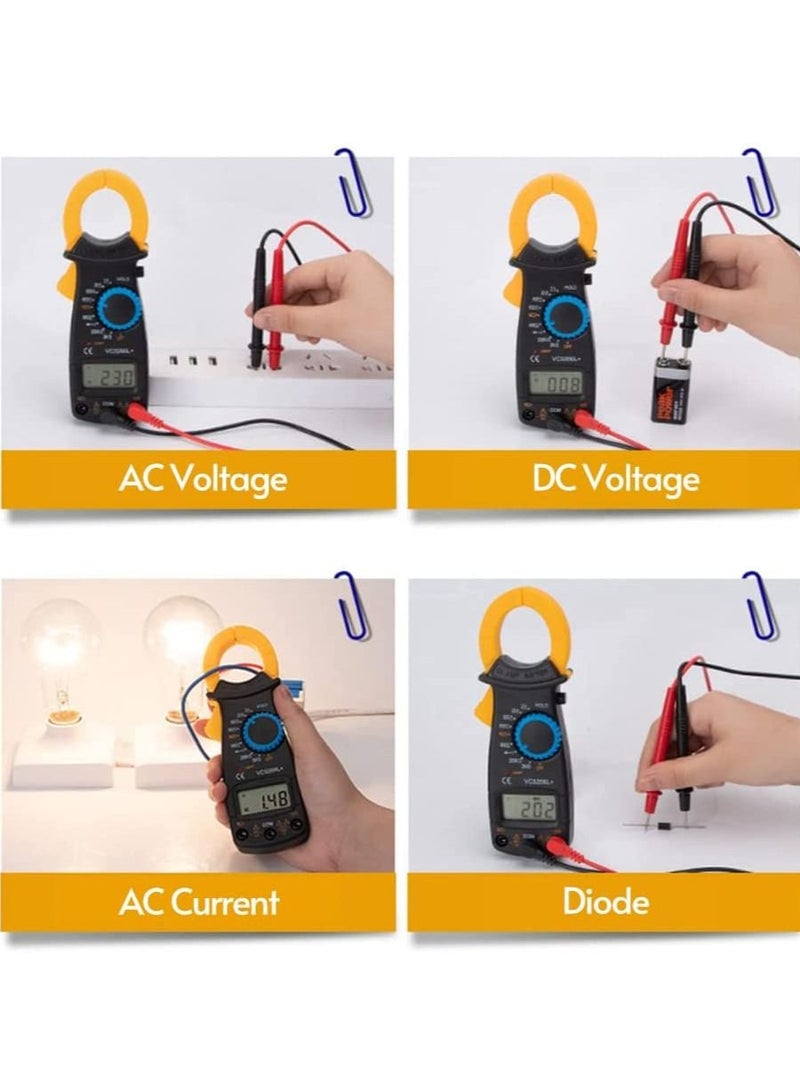 ANENG Pepisky Digital Clamp Meter Multimeter Measures Resistance Alternating and Direct Current Voltage Earth Live Line Diodes - Image 2