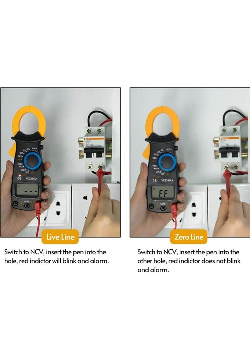ANENG Pepisky Digital Clamp Meter Multimeter Measures Resistance Alternating and Direct Current Voltage Earth Live Line Diodes - Image 4