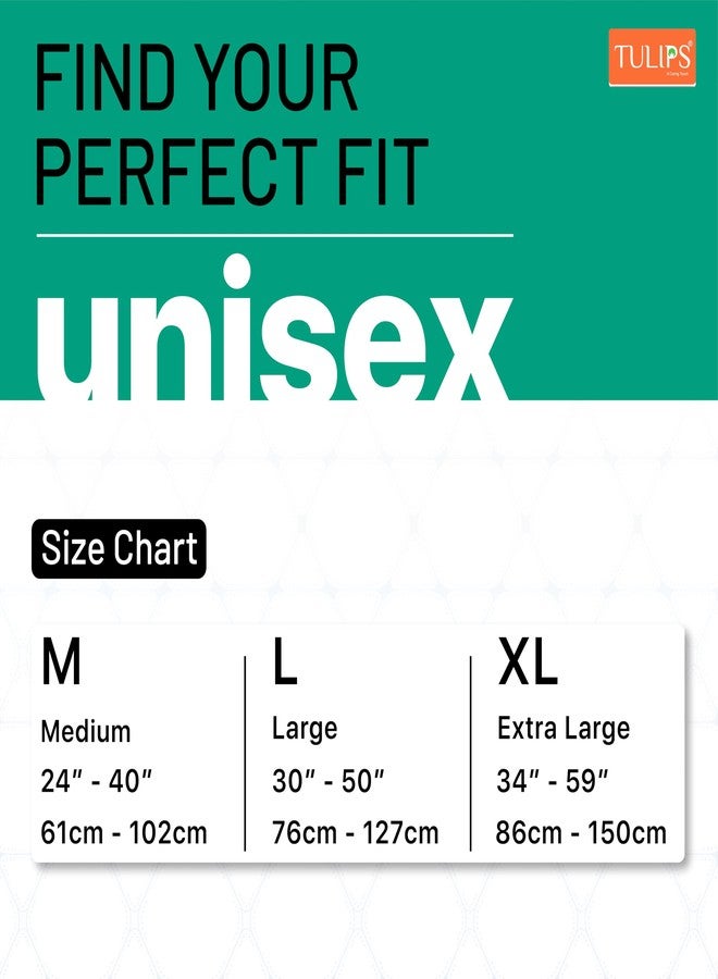 Tulips Adult Diaper Pants, Unisex, Size Extra Large (86-150 cm Waist), 10 Pants, Super Soft, Up to 10 Hours Protection with Wetness Indicator | Odour Control | Goodness of Aloevera I Dry and comfortable adult diapers I 10 Units in 1 pack - Image 3