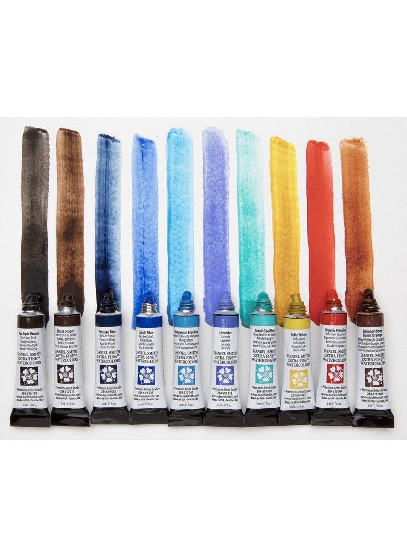 Daniel Smith Daniel Smith Extra Fine Transparent Watercolor Paint, Angus McWands, Set of 10, 0.16 fl oz (5 ml) (No.2), 285610434  - Image 3