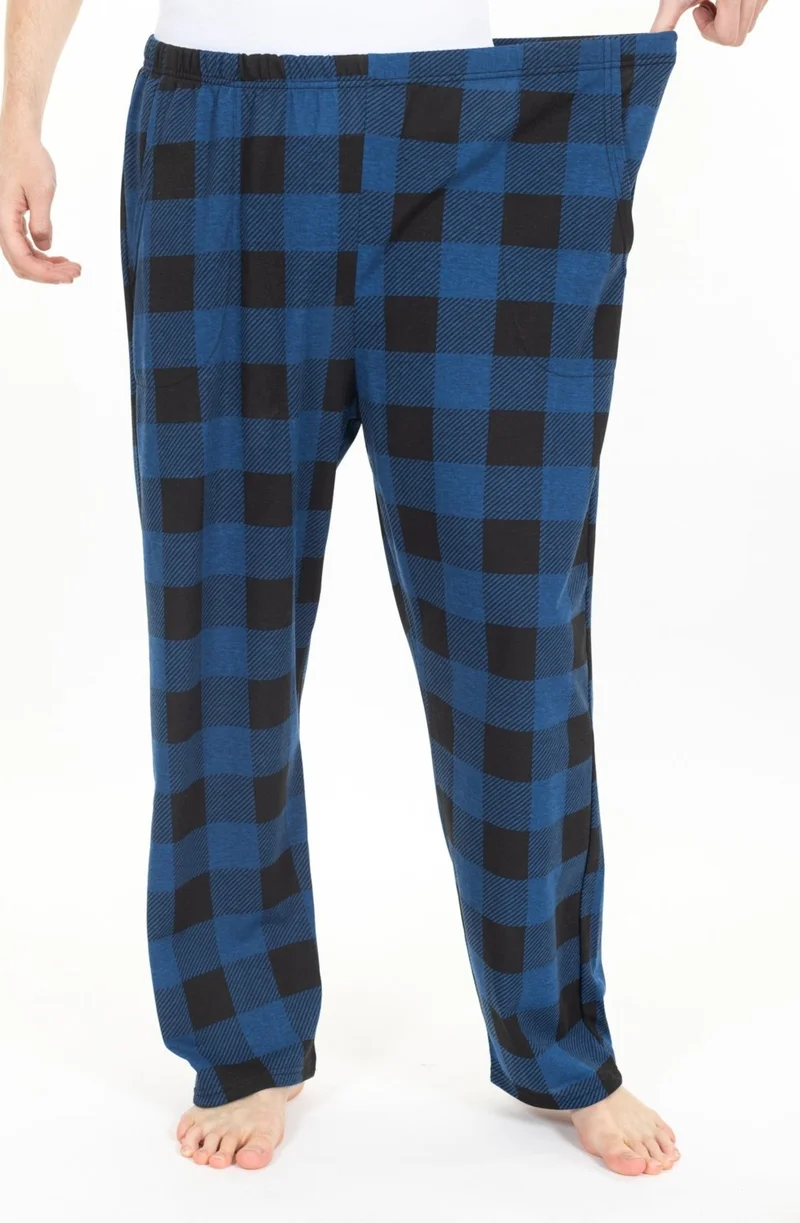 Tampap Large Size Men's Sweatpants with Pocket Zipper Blr-08