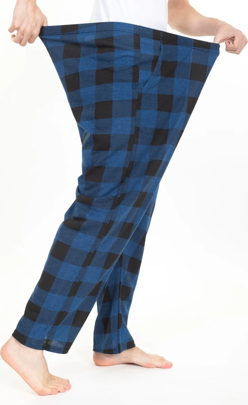 Tampap Large Size Men's Sweatpants with Pocket Zipper Blr-08