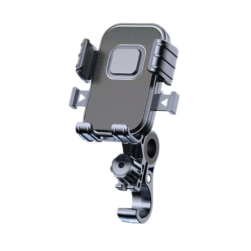 سجيت حامل هاتف للدراجات مزوّد بخُطاف، وحامل هاتف للدراجات النارية، ومشبك هاتف على المقود، ومشبك هاتف للسكوتر مناسب لهواتف iPhone و Samsung - Image 1