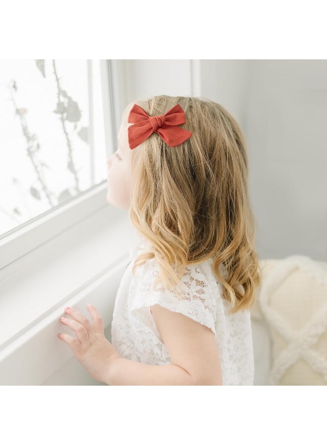 Prohouse 40 PCS Baby Girl Hair Clips, Hair Bows for Girls Toddler Babies Kids Baby, Alligator Clip Hair Accessories - Image 5